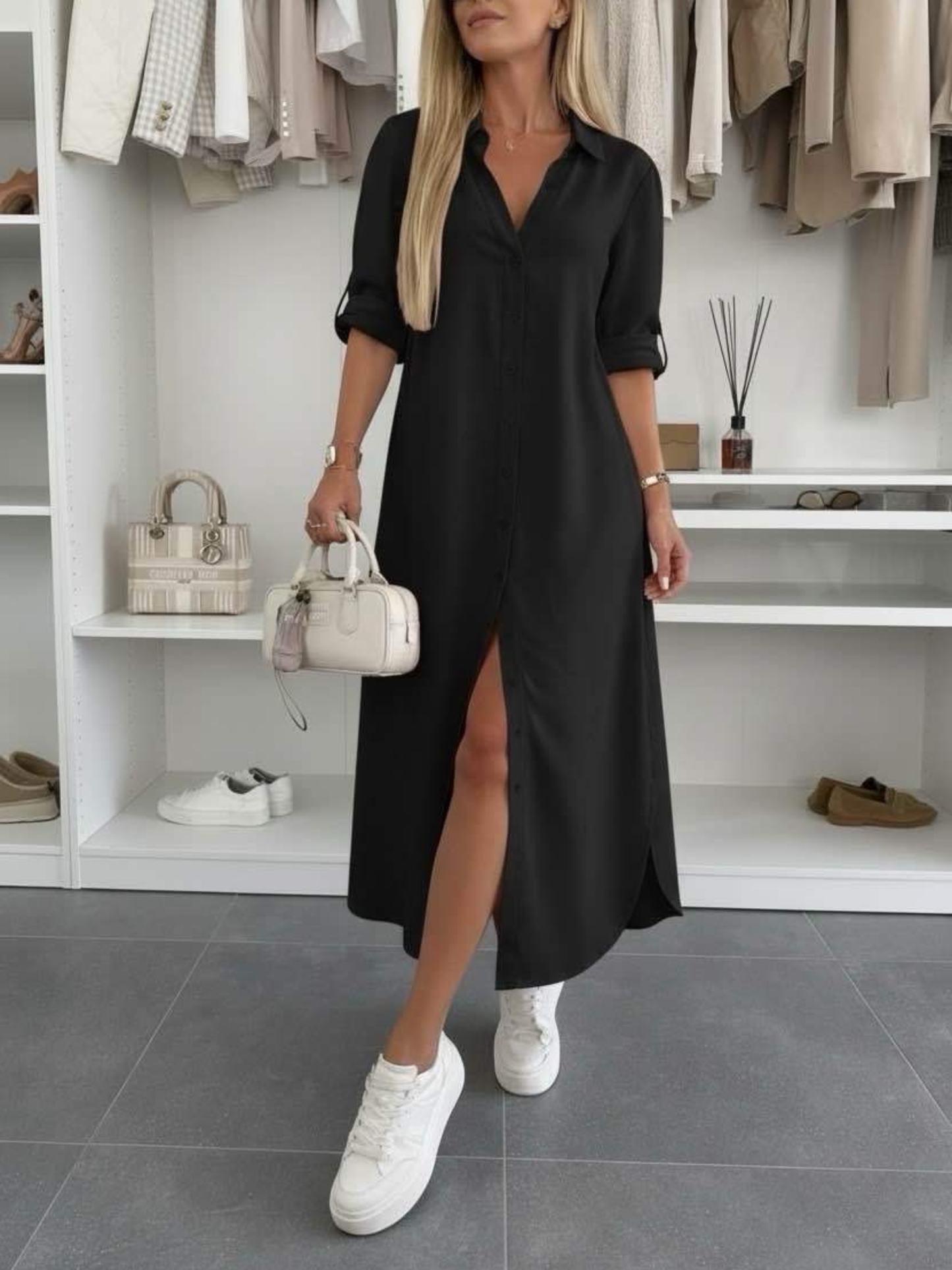 Minimal | Vestido Camisero