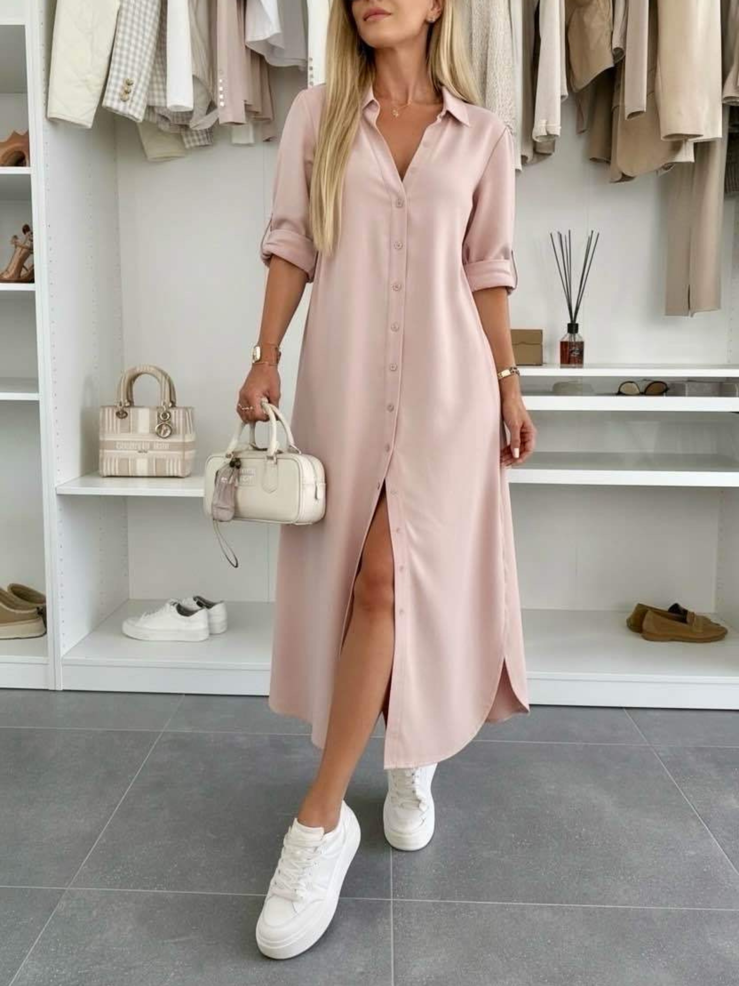 Minimal | Vestido Camisero