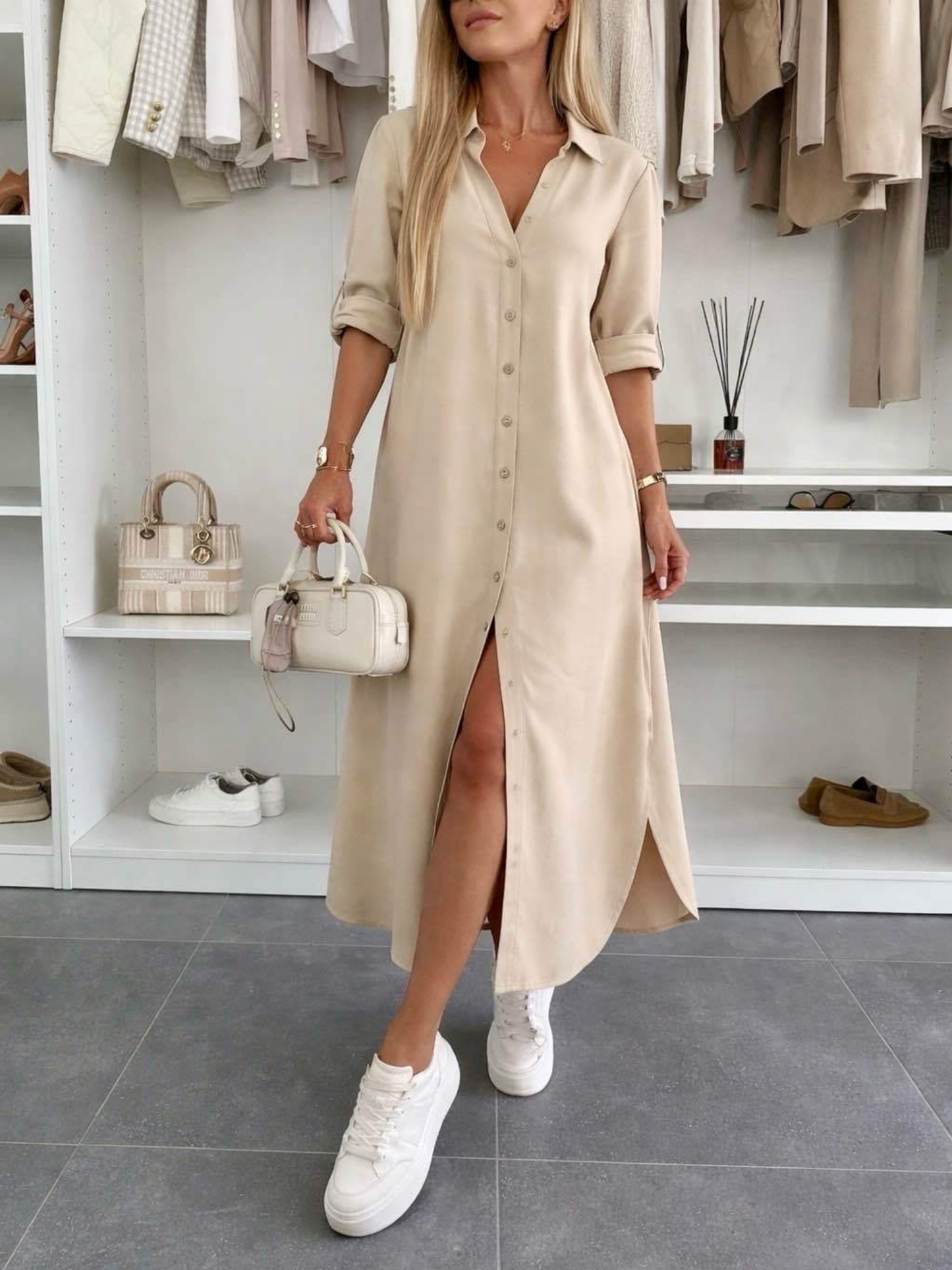 Minimal | Vestido Camisero
