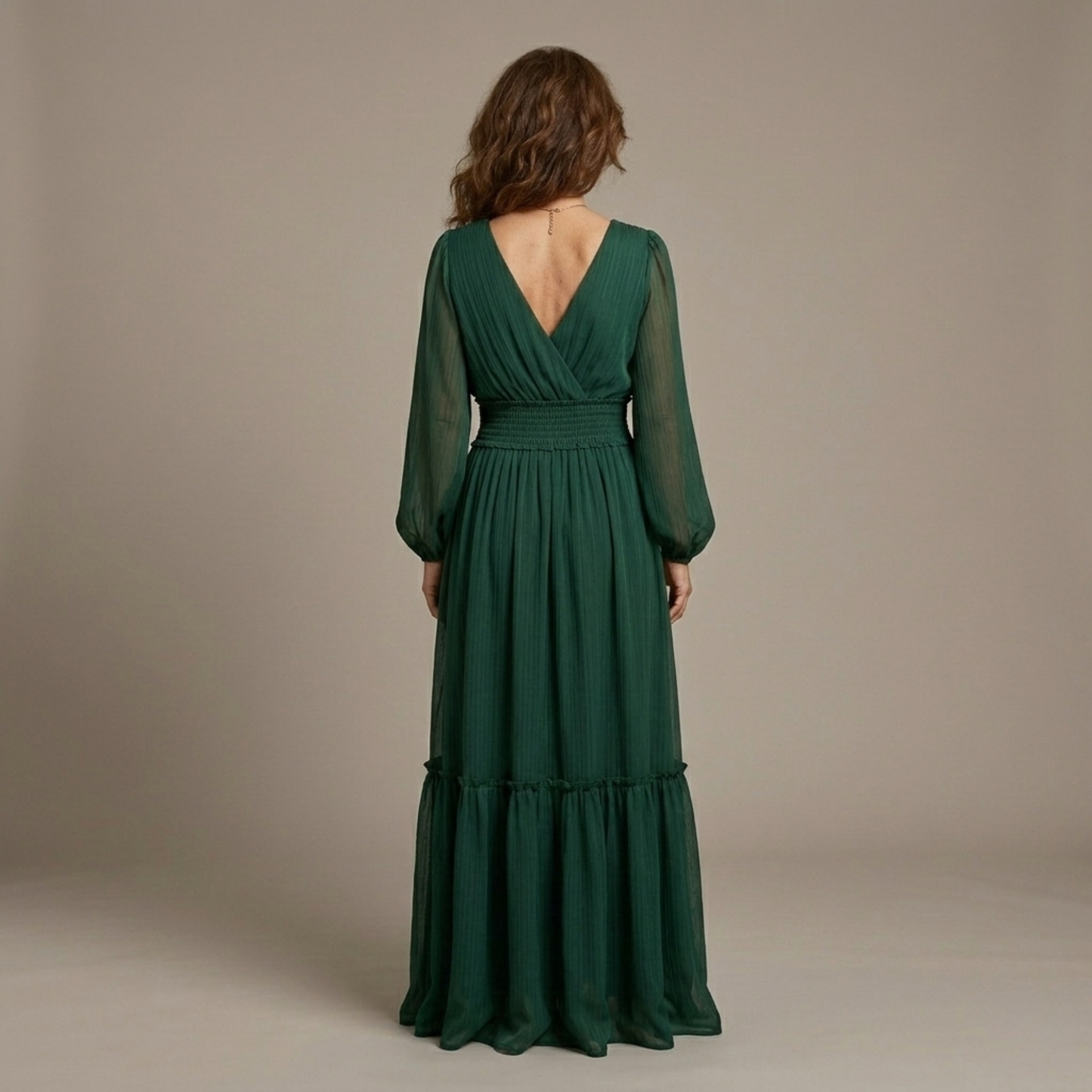 Nela | Vestido de chiffo