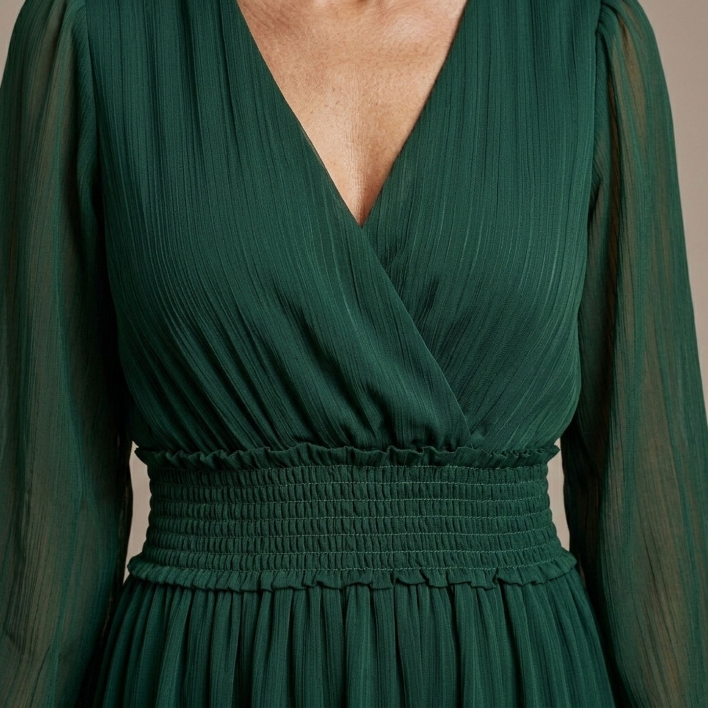 Nela | Vestido de chiffo