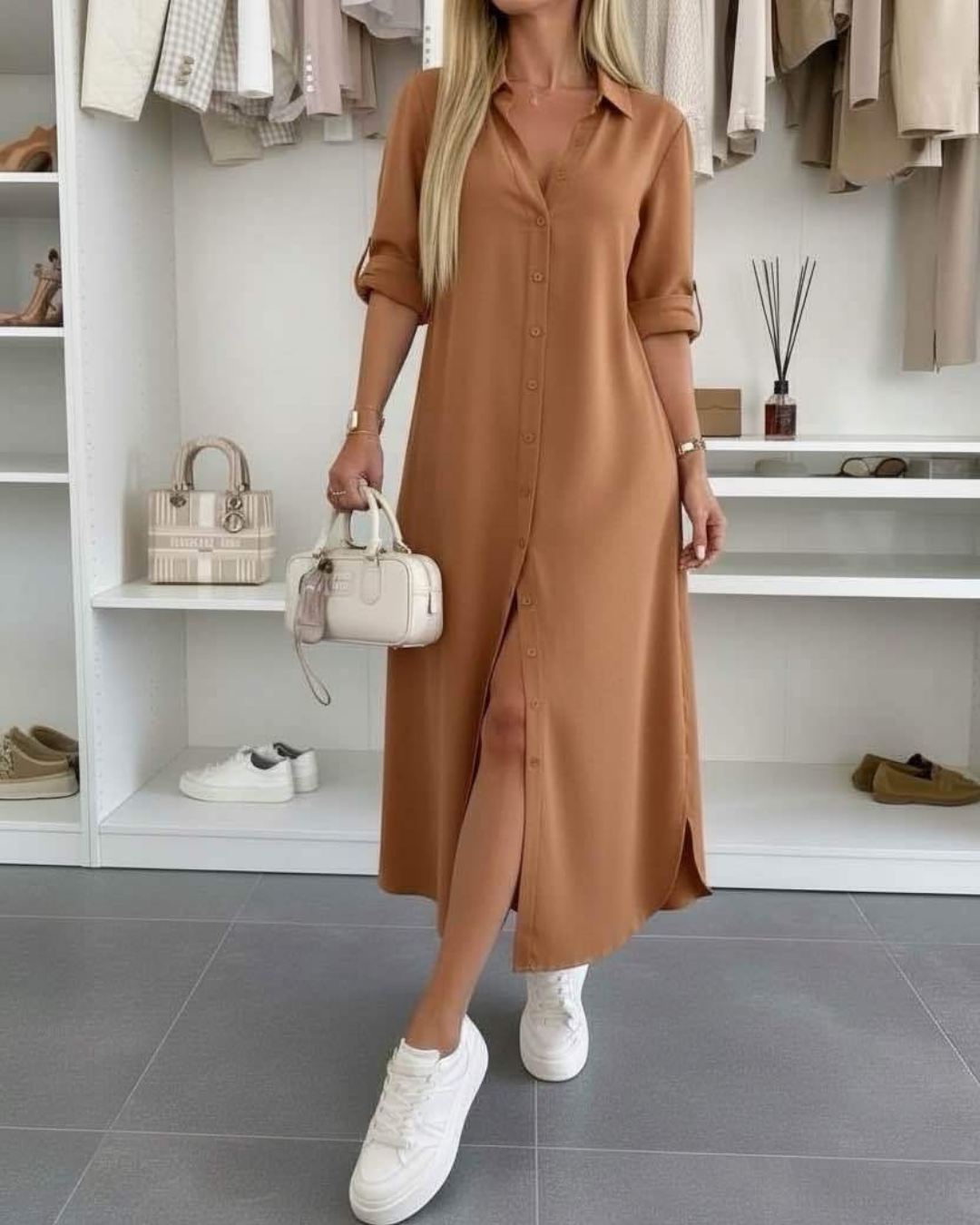 Minimal | Vestido Camisero