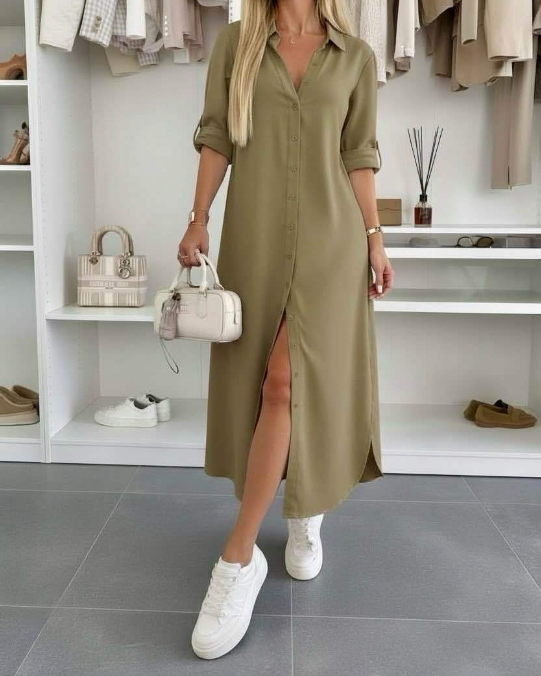 Minimal | Vestido Camisero