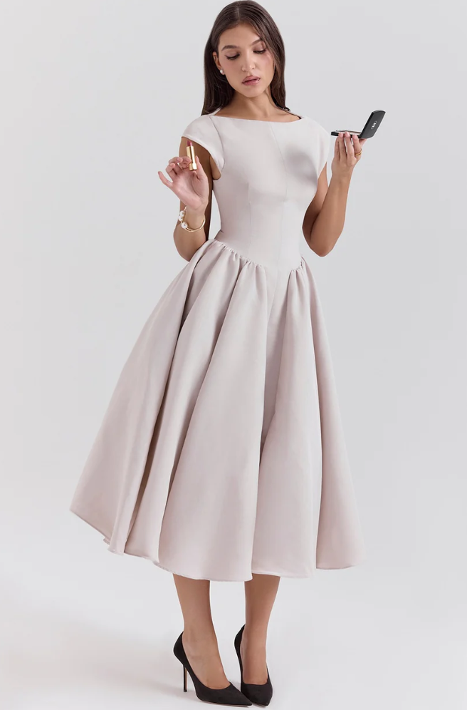Cassiane | Vestido midi