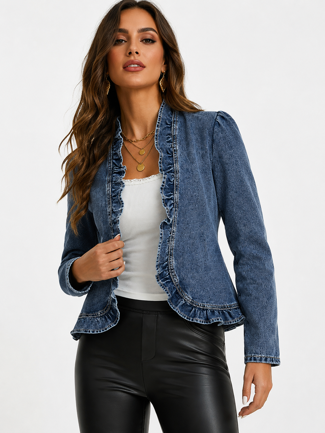 Margit | Chaqueta Vaquera Abierta