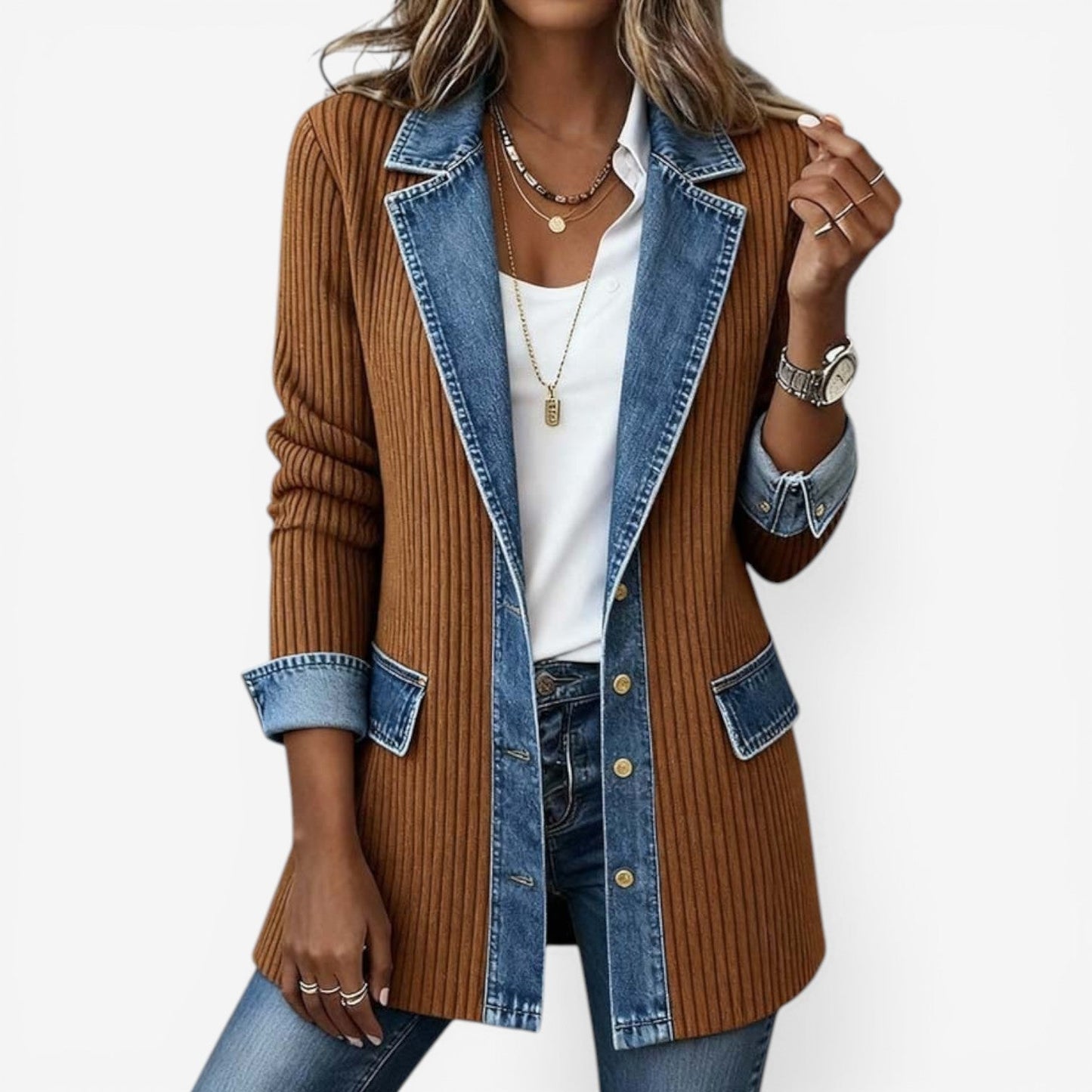Liv | Cazadora Denim