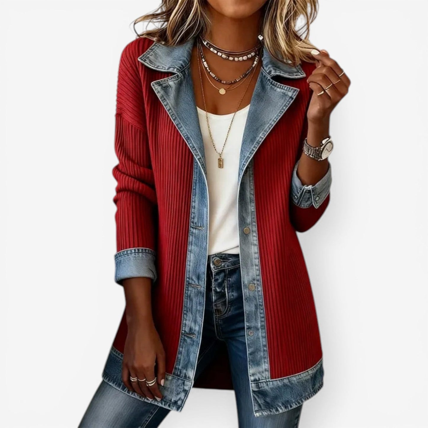 Liv | Cazadora Denim