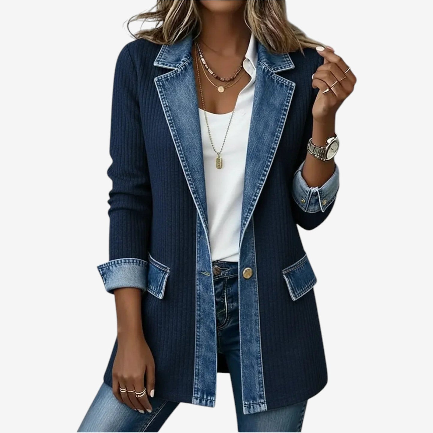 Liv | Cazadora Denim