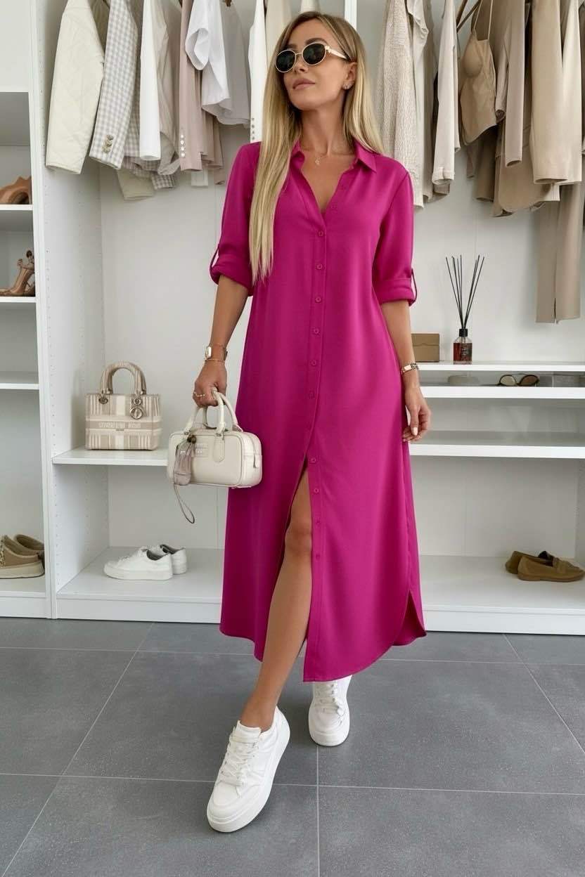 Minimal | Vestido Camisero