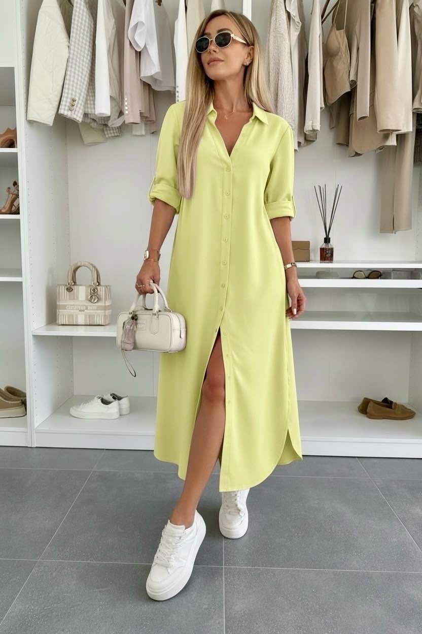 Minimal | Vestido Camisero