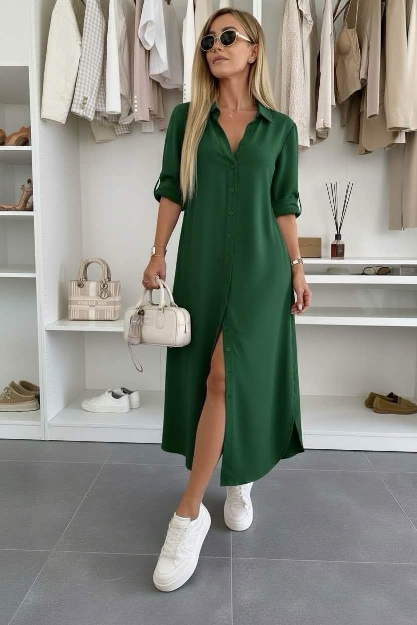Minimal | Vestido Camisero