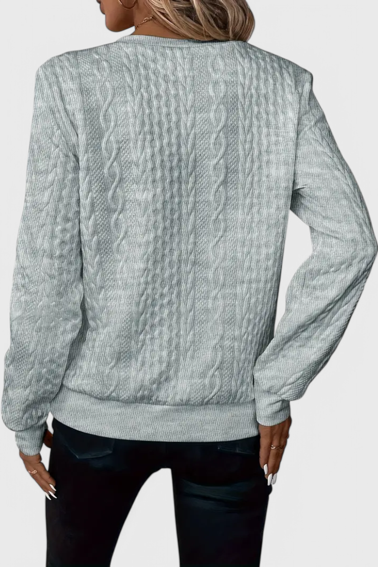 Numa | Jersey de Punto con Cremallera Suave